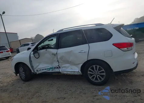 2015 Nissan Pathfinder Sl from USA, damaged, VIN 5N1AR2MN2FC632030
